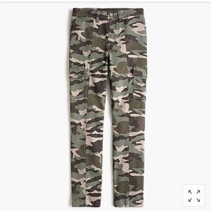 Women’s J.Crew Straight Camo Pants - Tall 30 (NWT)
